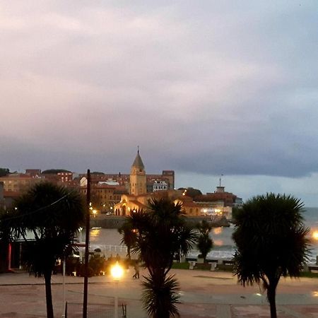 Apartamento La Escalerona Con Vistas Al Mar Apartment Gijón Exterior foto